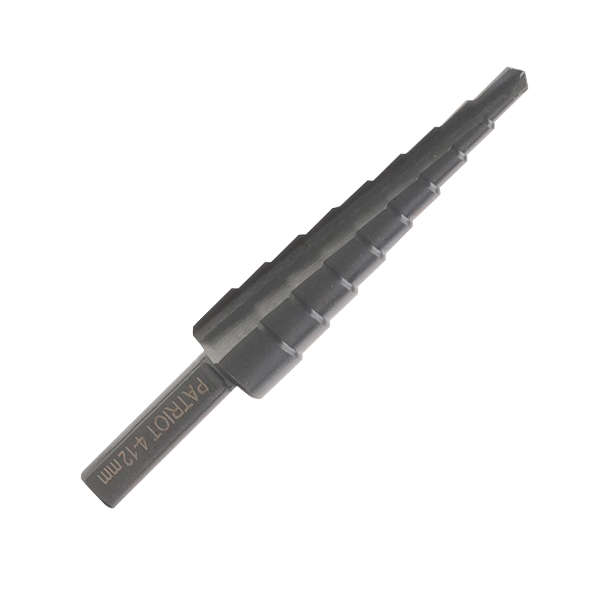 Сверло по металлу ступенчатое (4х12 мм, шаг 1 мм)