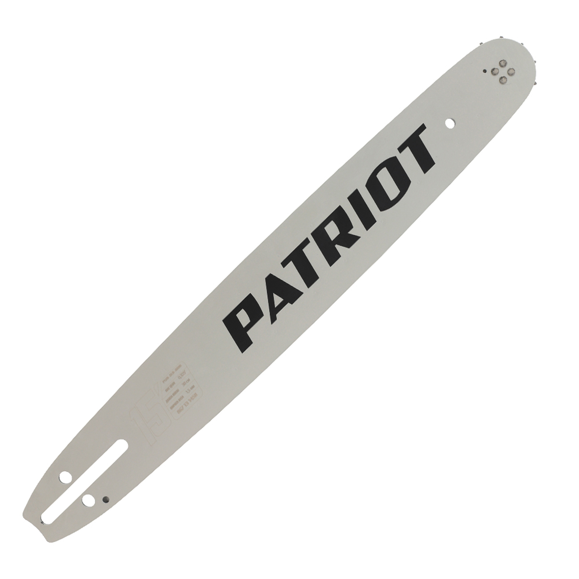 Шина пильная PATRIOT P158SLBK095 (15'', 0.325", 1.5 мм, 64 звена)