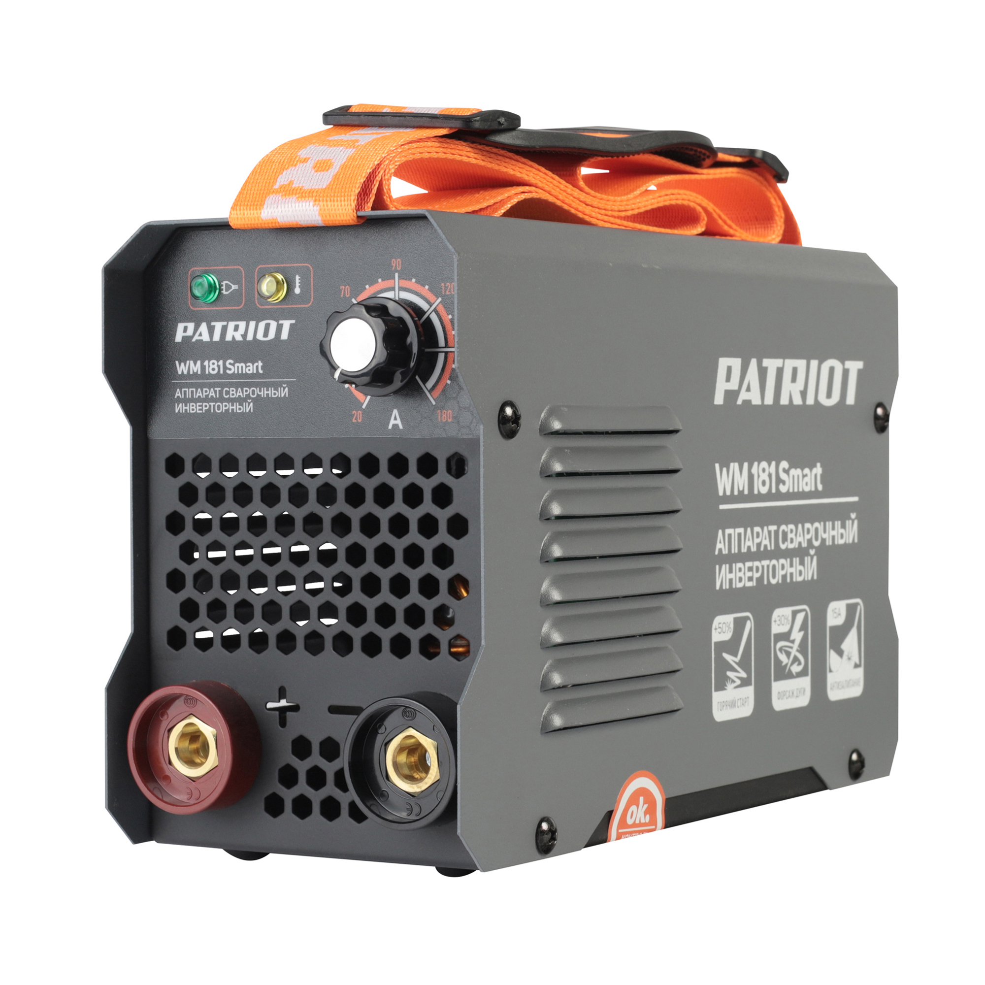 Аппарат сварочный инверторный PATRIOT WM 181 Smart