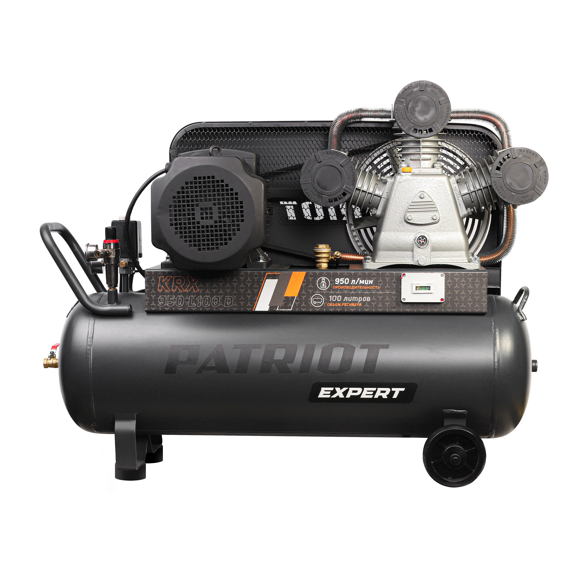 Компрессор поршневой ременной PATRIOT KRX 950 L100 D