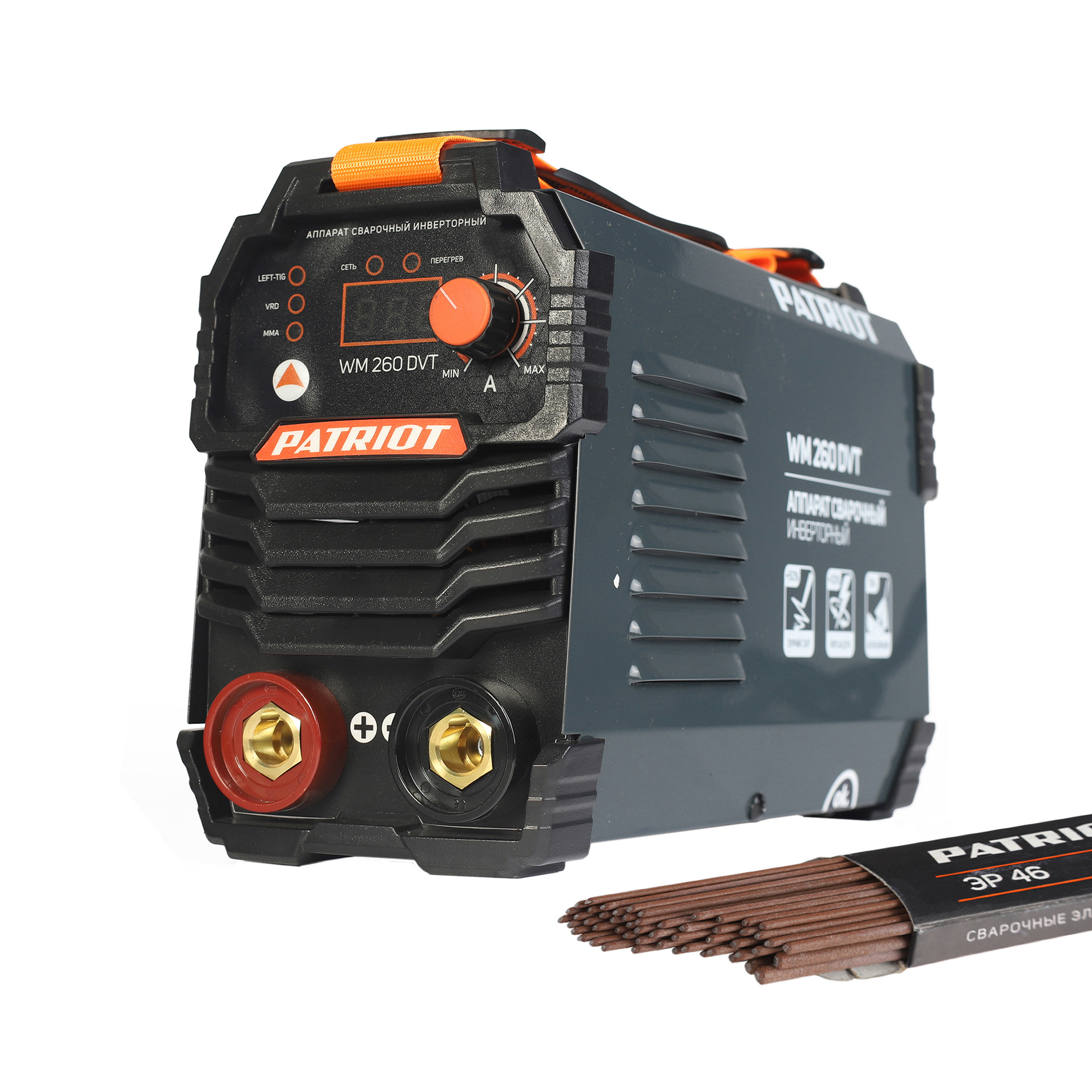 Аппарат сварочный инверторный PATRIOT WM 260 DVT