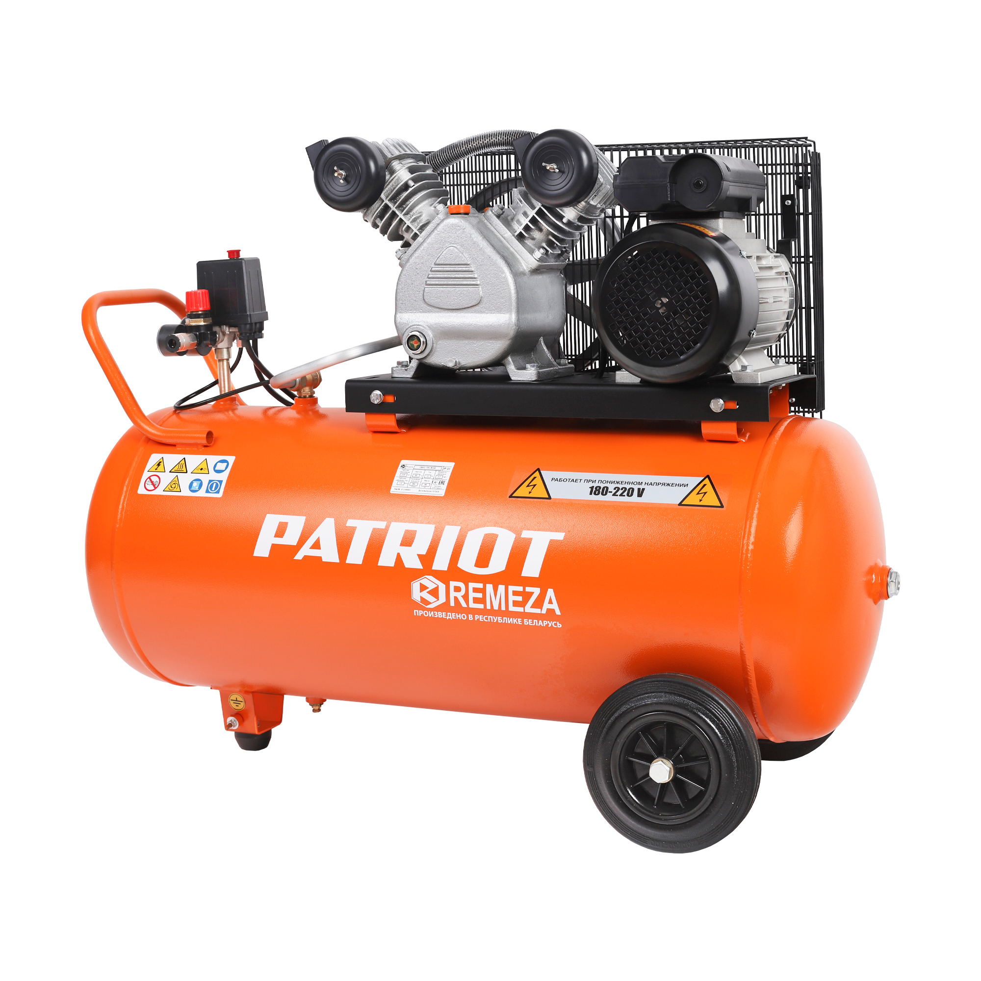 Компрессор поршневой ременной PATRIOT Remeza СБ4/С-100 LB