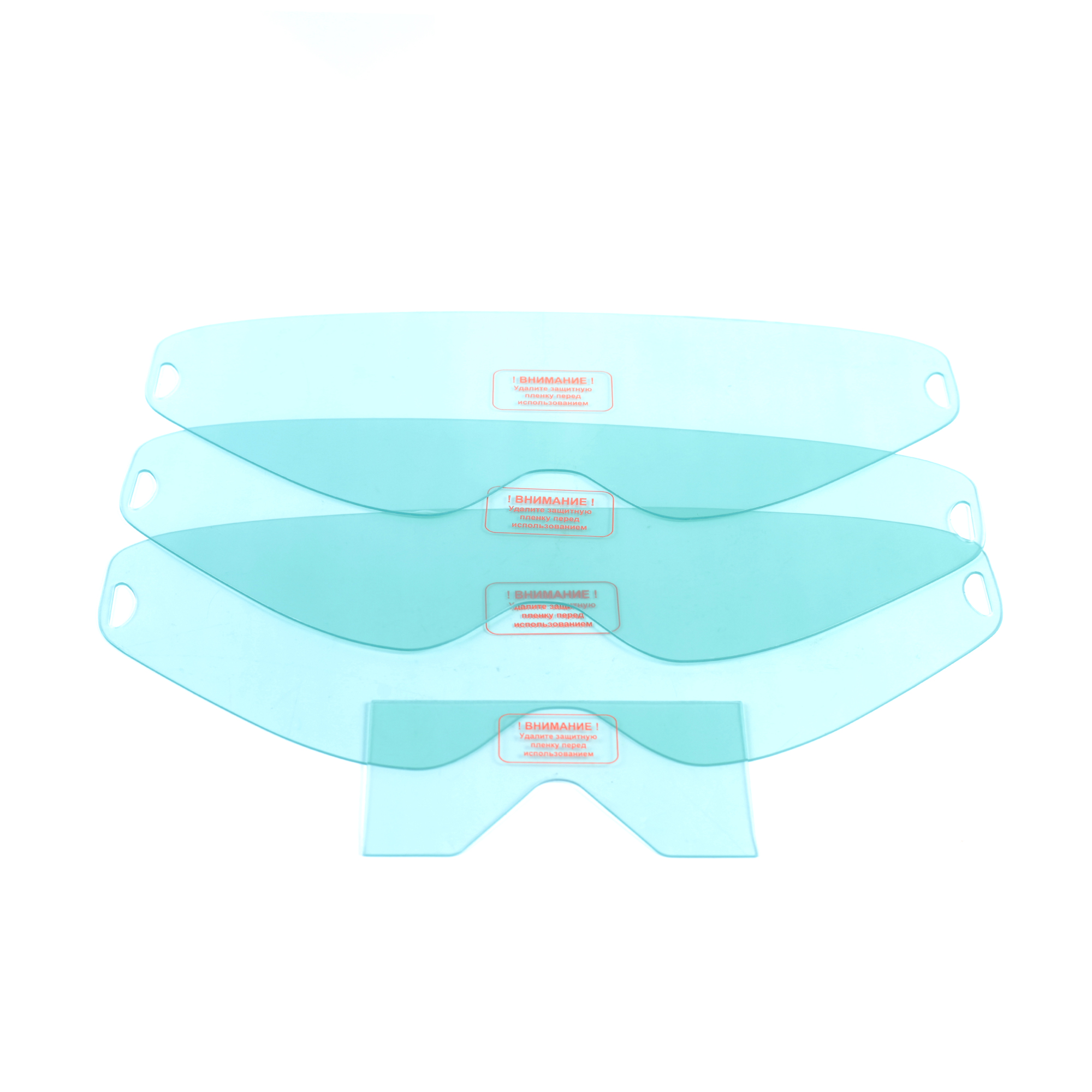 Комплект защитных стекол для маски WH 600 E (3-310x124, 1-122x66)