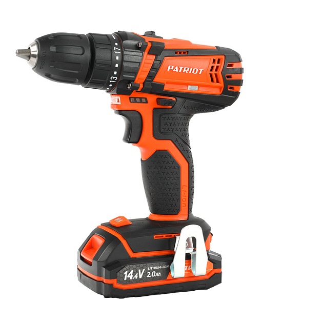 Дрель-шуруповерт аккумуляторная PATRIOT BR 141 ES на официальном сайте