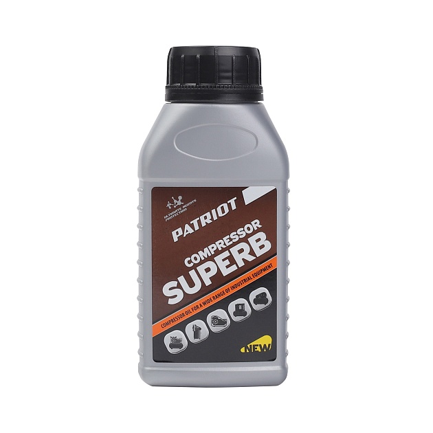 Масло PATRIOT COMPRESSOR OIL GTD 250/VG 100 на сайте производителя